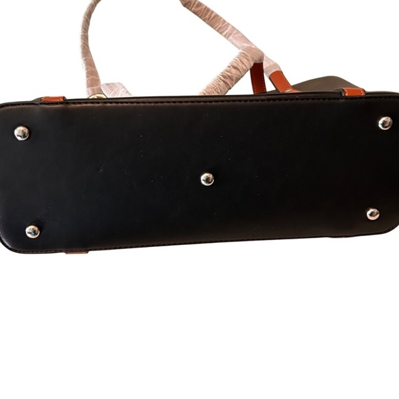 NWT CLUCI Vegan Leather Briefcase Bag - Picture 12 of 12